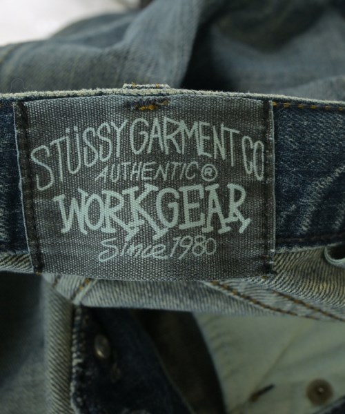 STUSSY（ステューシー）デニムパンツ 紺 サイズ:34(XL位) メンズ/2200689726118