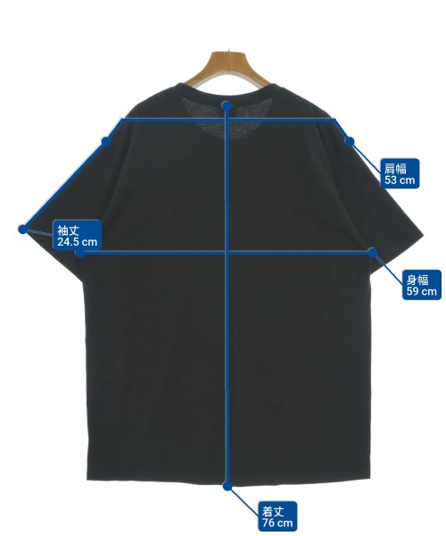 STUSSY（ステューシー）Tシャツ・カットソー 黒 サイズ:XL メンズ/2200691334042