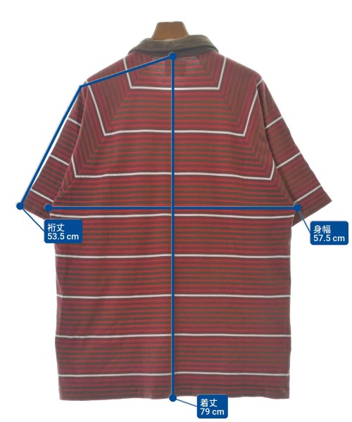 STUSSY（ステューシー）ポロシャツ 赤 サイズ:XL メンズ/2200691544038