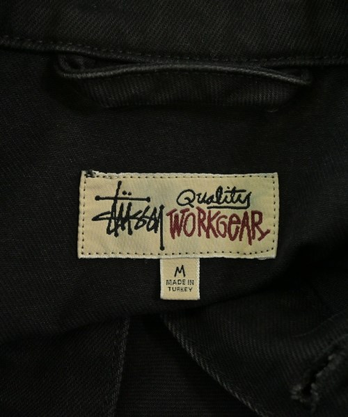 STUSSY（ステューシー）デニムジャケット 黒 サイズ:M メンズ/2200692150016