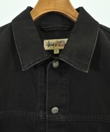 STUSSY（ステューシー）デニムジャケット 黒 サイズ:M メンズ/2200692150016