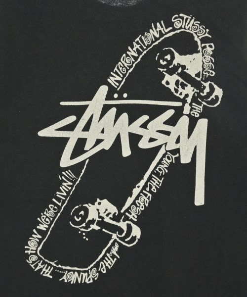 STUSSY（ステューシー）Tシャツ・カットソー 黒 サイズ:XL メンズ/2200692677056