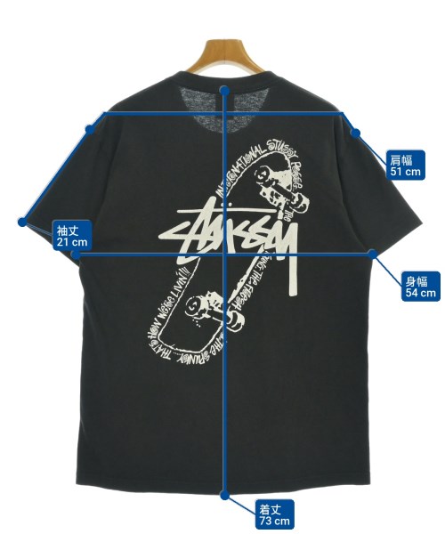 STUSSY（ステューシー）Tシャツ・カットソー 黒 サイズ:XL メンズ/2200692677056