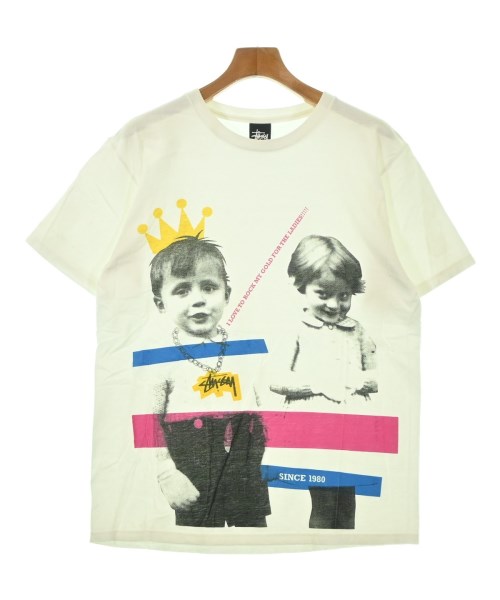STUSSY(ステューシー)Tシャツ・カットソー 白 サイズ:M/2200692846018