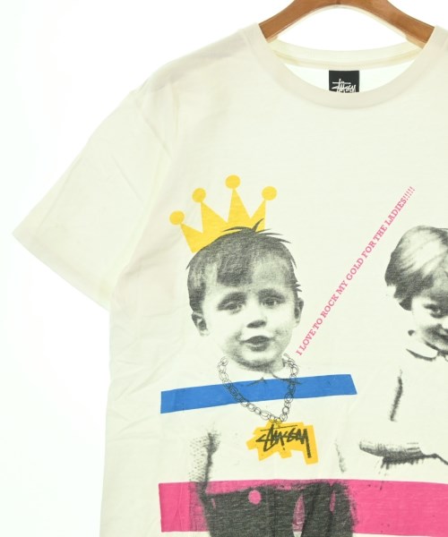 STUSSY（ステューシー）Tシャツ・カットソー 白 サイズ:M メンズ/2200692846018