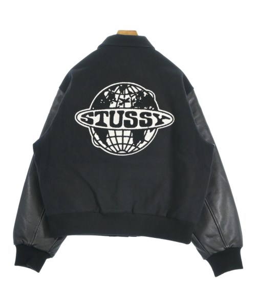 STUSSY（ステューシー）スタジャン 黒 サイズ:XL メンズ/2200686765080