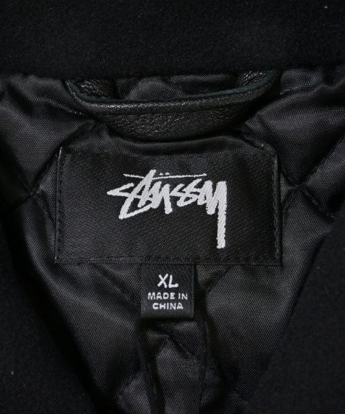 STUSSY（ステューシー）スタジャン 黒 サイズ:XL メンズ/2200686765080