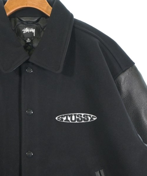 STUSSY（ステューシー）スタジャン 黒 サイズ:XL メンズ/2200686765080