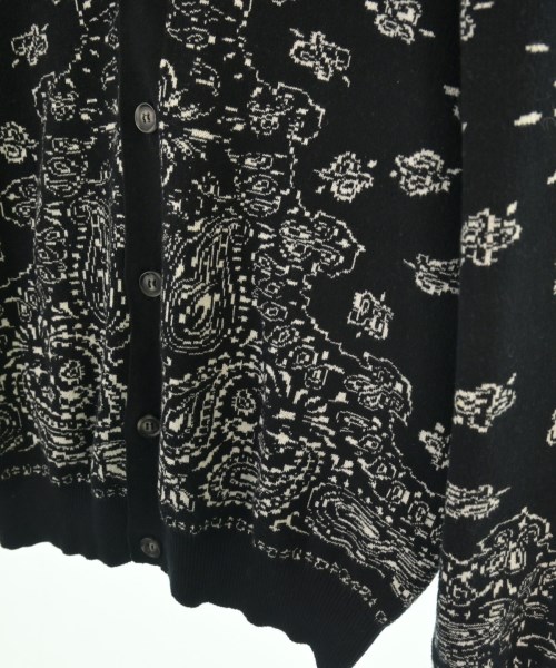 HIDE and SEEK（ハイドアンドシーク）カーディガン 黒 サイズ:L メンズ/2200623506011