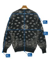 HIDE and SEEK（ハイドアンドシーク）カーディガン 黒 サイズ:L メンズ/2200623506011