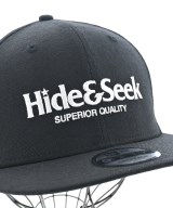HIDE and SEEK（ハイドアンドシーク）キャップ 黒 サイズ:M/L メンズ/2200607573459