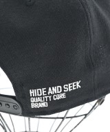 HIDE and SEEK（ハイドアンドシーク）キャップ 黒 サイズ:M/L メンズ/2200607573459
