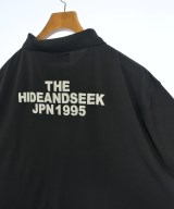 HIDE and SEEK（ハイドアンドシーク）ポロシャツ 黒 サイズ:XL メンズ/2200613583312