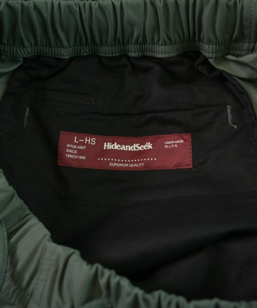 HIDE and SEEK（ハイドアンドシーク）その他 カーキ サイズ:L メンズ/2200654336236