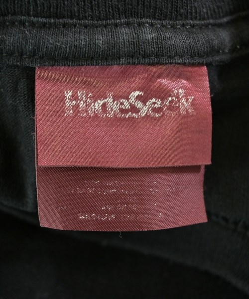 HIDE and SEEK（ハイドアンドシーク）Tシャツ・カットソー 黒 サイズ:-(M位) メンズ/2200698174092