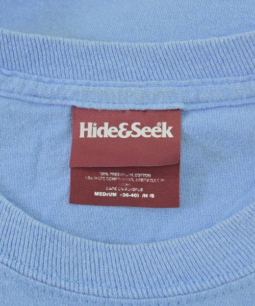 HIDE and SEEK（ハイドアンドシーク）Tシャツ・カットソー 青 サイズ:M メンズ/2200703327277