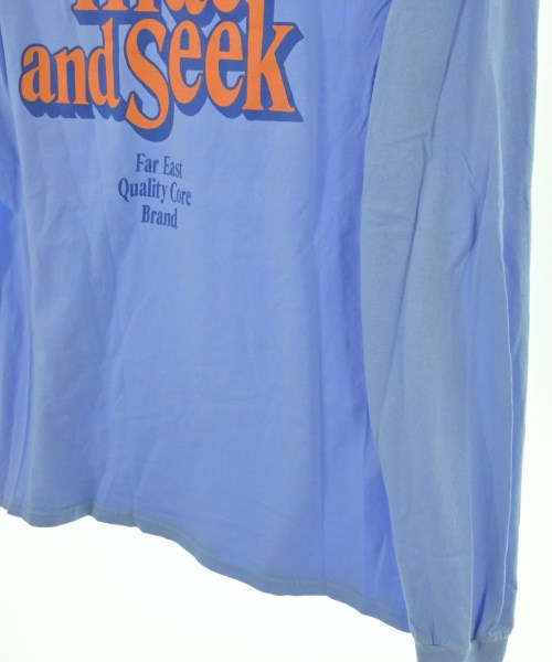 HIDE and SEEK（ハイドアンドシーク）Tシャツ・カットソー 青 サイズ:M メンズ/2200703327277