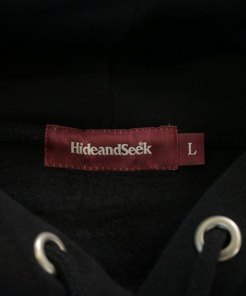 HIDE and SEEK（ハイドアンドシーク）スウェット 黒 サイズ:L メンズ/2200734559111
