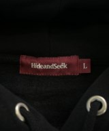 HIDE and SEEK（ハイドアンドシーク）スウェット 黒 サイズ:L メンズ/2200734559111
