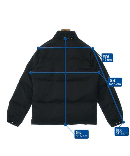 WACKO MARIA（ワコマリア）ダウンジャケット/ダウンベスト 黒 サイズ:S メンズ/2200635205018