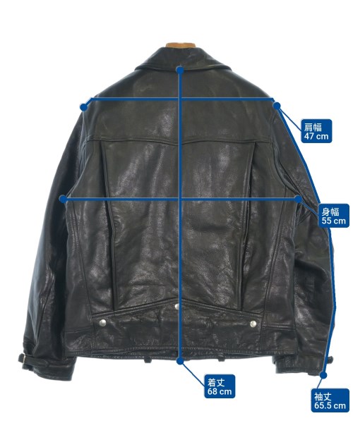 WACKO MARIA（ワコマリア）ライダース 黒 サイズ:L メンズ/2200637508018