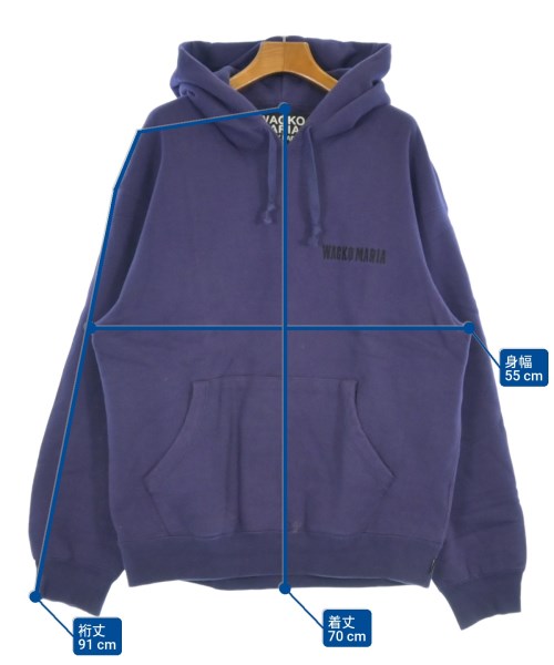 WACKO MARIA（ワコマリア）パーカー 紫 サイズ:L メンズ/2200637508025