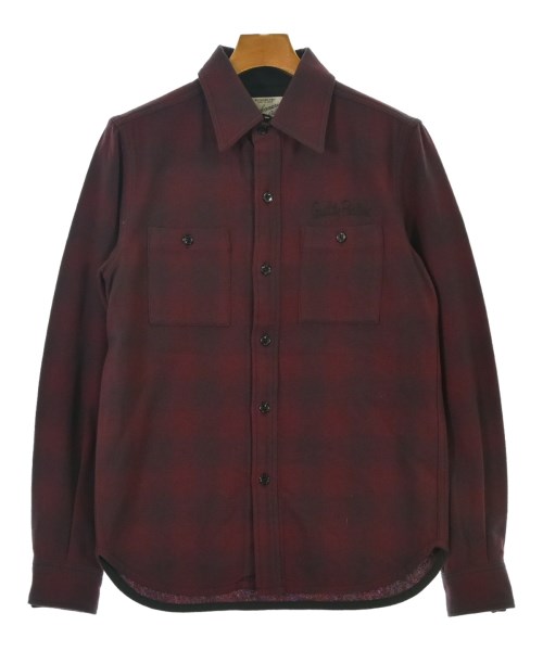 WACKO MARIA(ワコマリア)カジュアルシャツ 赤 サイズ:S/2200639877068
