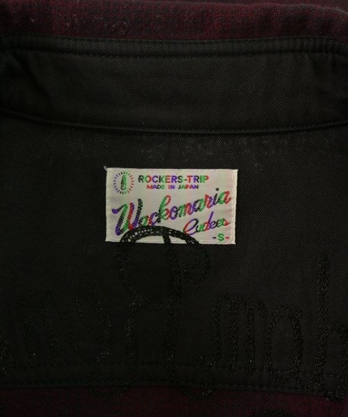 WACKO MARIA（ワコマリア）カジュアルシャツ 赤 サイズ:S メンズ/2200639877068