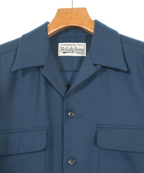 WACKO MARIA（ワコマリア）カジュアルシャツ 紺 サイズ:M メンズ/2200640311346