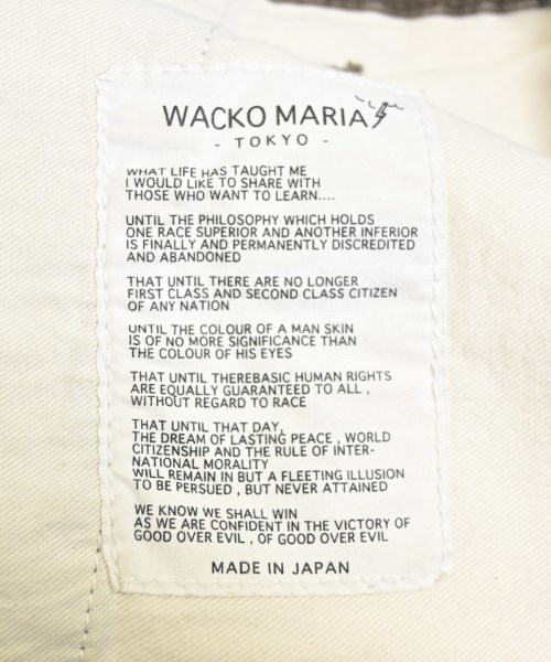 WACKO MARIA（ワコマリア）ショートパンツ 茶 サイズ:M メンズ/2200642972071