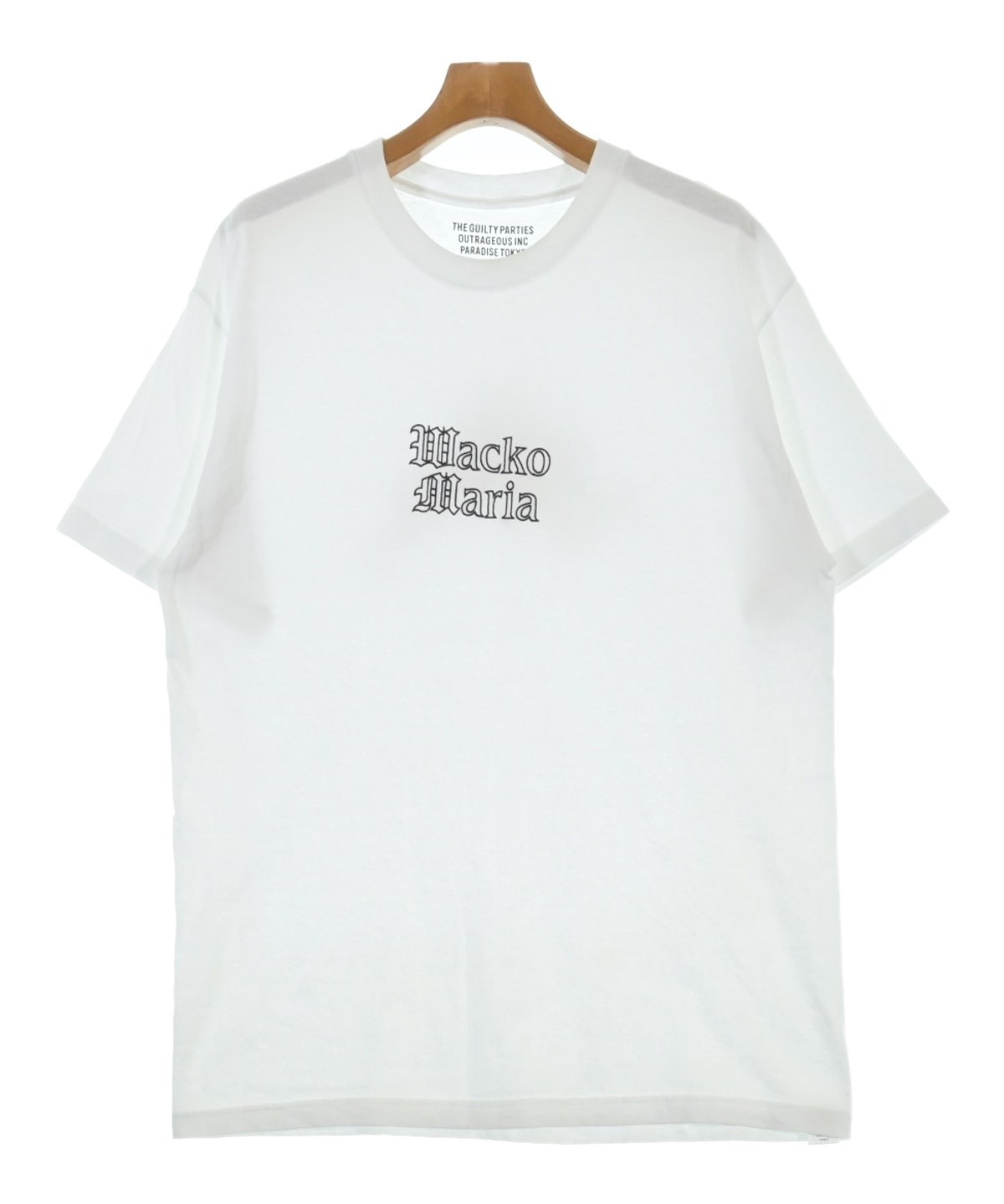 WACKO MARIA ワコマリア Tシャツ・カットソー 白 3300825E0009 WACKO MARIA（ワコマリア）Tシャツ・カットソー 白 サイズ:L