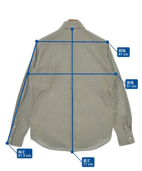 WACKO MARIA（ワコマリア）カジュアルシャツ 白 サイズ:M メンズ/2200631568049