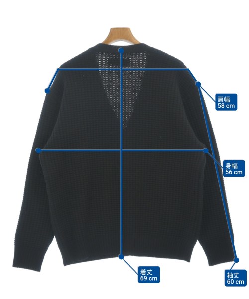 WACKO MARIA（ワコマリア）カーディガン 黒 サイズ:L メンズ/2200634415012