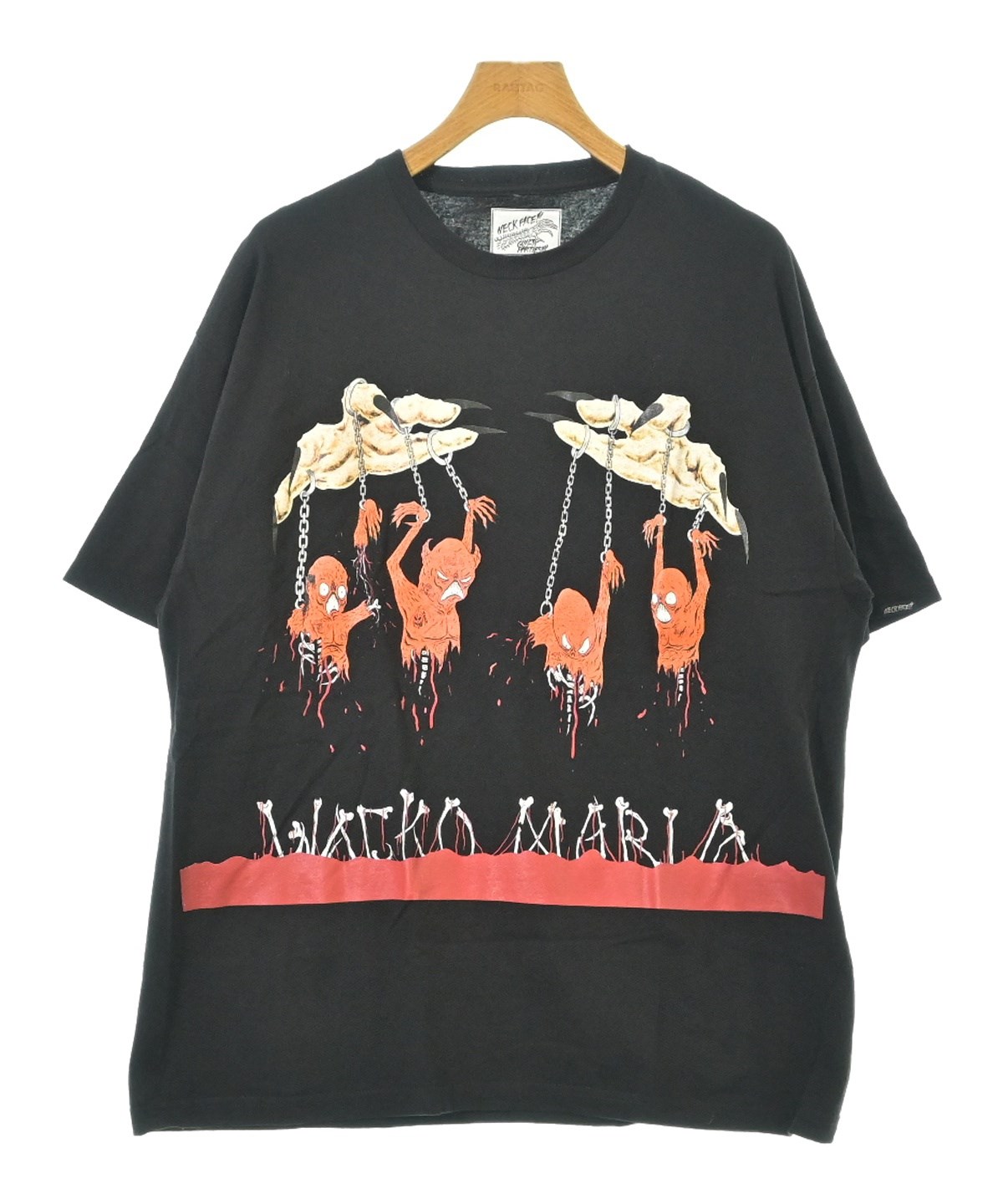 海外限定　まっくろくろすけシャツ　希少サイズ　XL WACKO MARIA（ワコマリア）Tシャツ・カットソー 黒 サイズ:XL