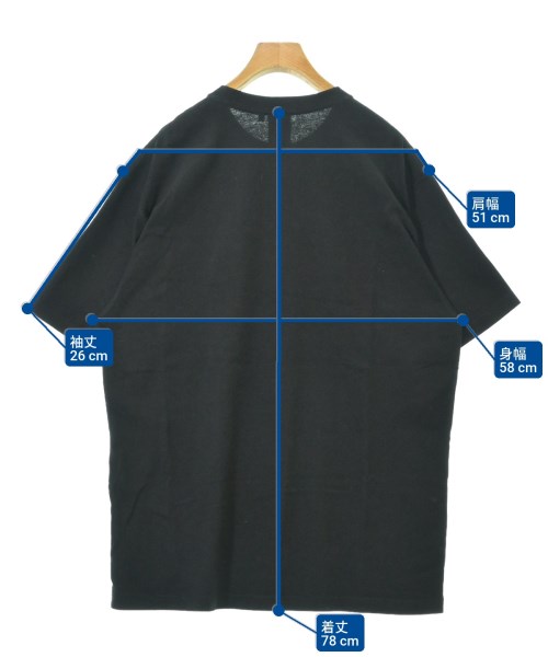 BLACK EYE PATCH（ブラックアイパッチ）Tシャツ・カットソー 黒 サイズ:XL メンズ/2200609969410