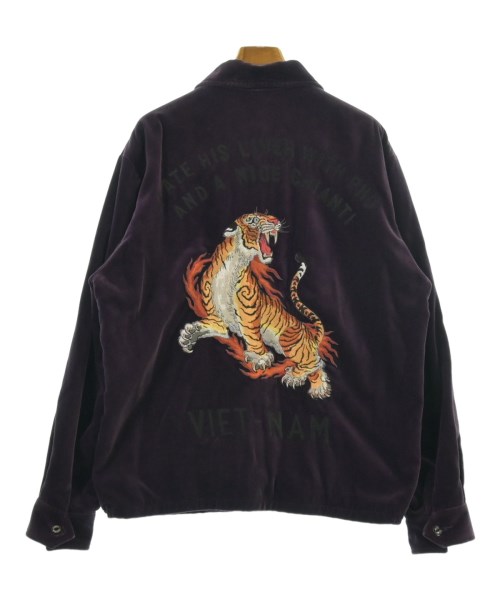 WACKO MARIA（ワコマリア）スタジャン 紫 サイズ:L メンズ/2200618602018