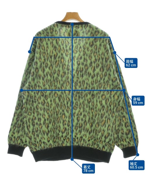 WACKO MARIA（ワコマリア）カーディガン 緑 サイズ:XL メンズ/2200668058025