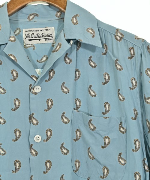 WACKO MARIA（ワコマリア）カジュアルシャツ 青 サイズ:XS メンズ/2200674412033