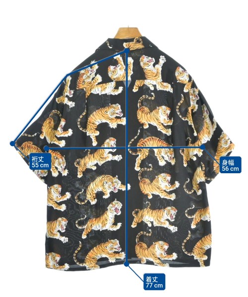 WACKO MARIA（ワコマリア）カジュアルシャツ 黒 サイズ:L メンズ/2200676220032