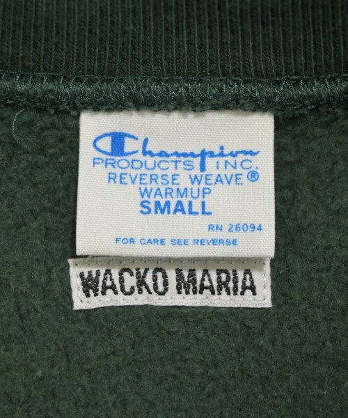 WACKO MARIA（ワコマリア）スウェット 緑 サイズ:S メンズ/2200677824031