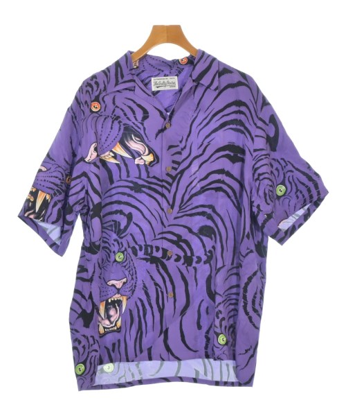 WACKO MARIA(ワコマリア)カジュアルシャツ 紫 サイズ:L/2200680143211