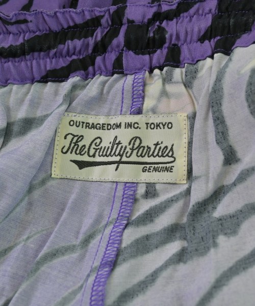 WACKO MARIA（ワコマリア）ショートパンツ 紫 サイズ:M メンズ/2200680143228