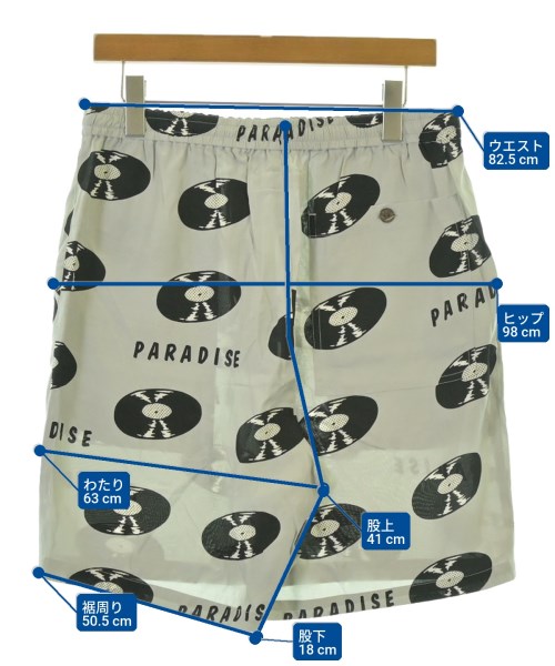 WACKO MARIA（ワコマリア）ショートパンツ グレー サイズ:L メンズ/2200680143242