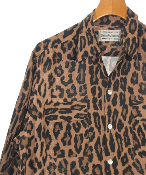 WACKO MARIA（ワコマリア）カジュアルシャツ 茶 サイズ:L メンズ/2200680143259