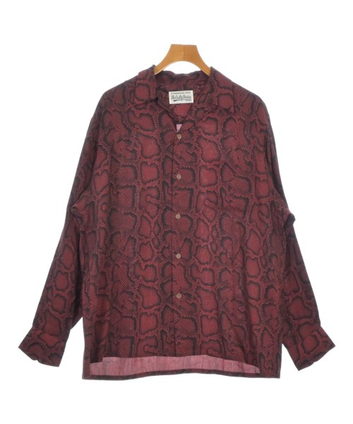 WACKO MARIA(ワコマリア)カジュアルシャツ 赤 サイズ:L/2200680143297