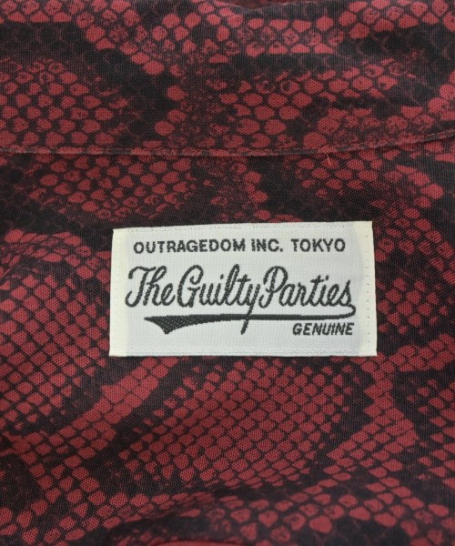 WACKO MARIA（ワコマリア）カジュアルシャツ 赤 サイズ:L メンズ/2200680143297