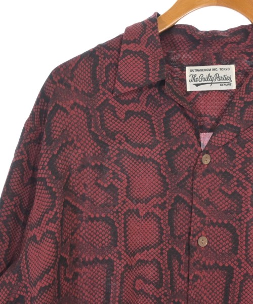 WACKO MARIA（ワコマリア）カジュアルシャツ 赤 サイズ:L メンズ/2200680143297