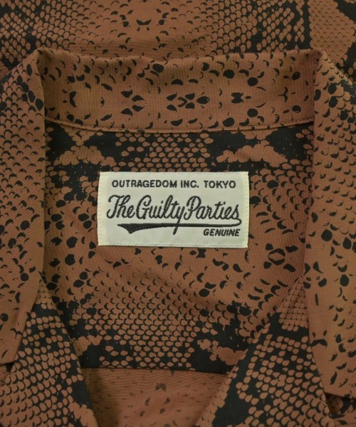 WACKO MARIA（ワコマリア）カジュアルシャツ 茶 サイズ:M メンズ/2200680143303