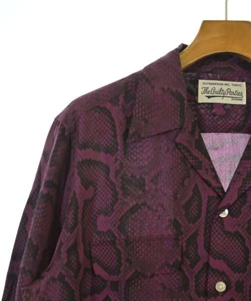WACKO MARIA（ワコマリア）カジュアルシャツ 紫 サイズ:M メンズ/2200680143310