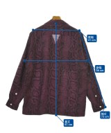 WACKO MARIA（ワコマリア）カジュアルシャツ 紫 サイズ:M メンズ/2200680143310